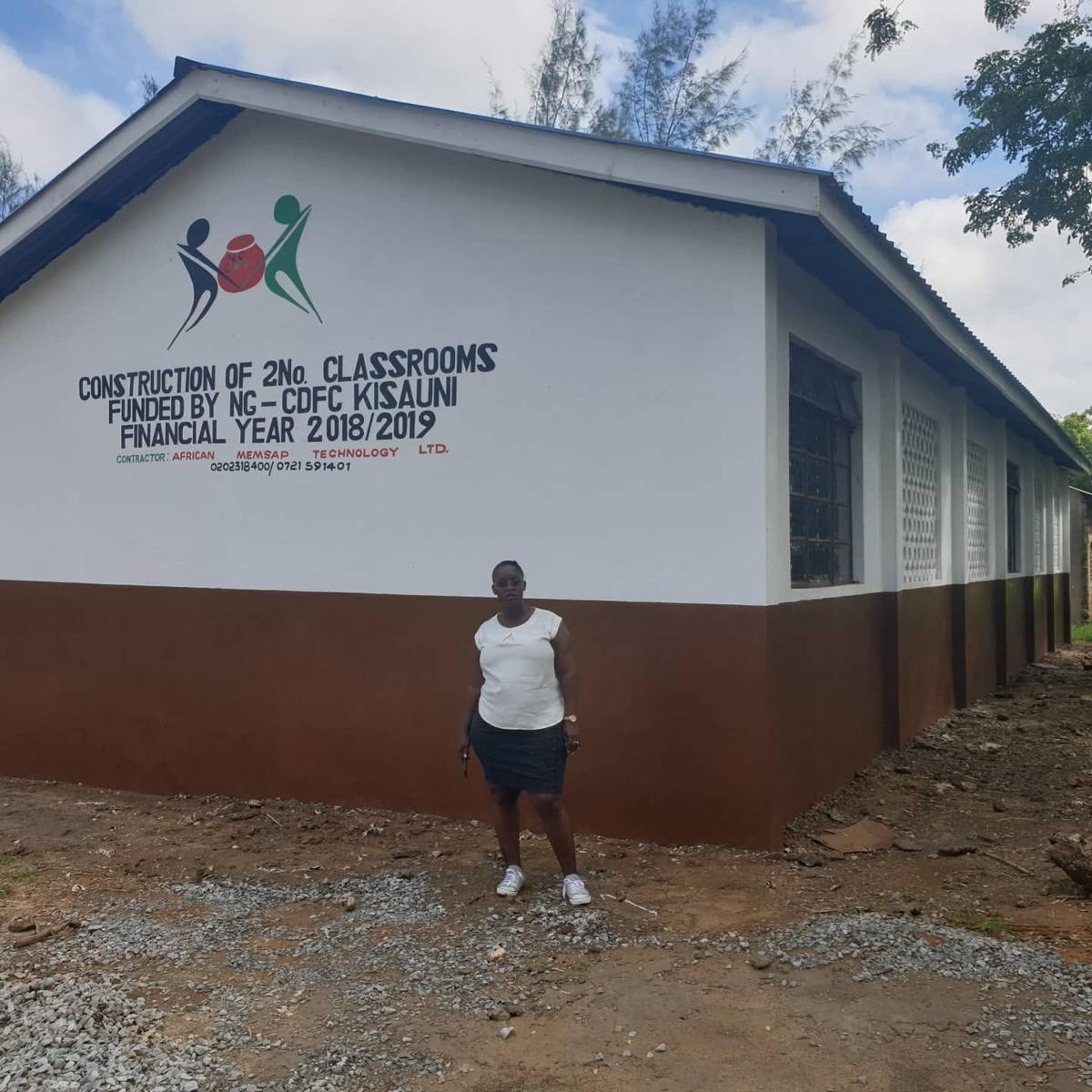 PROPOSED CONSTRUCTION OF 2 NO. CLASSROOMS AT MAJAONI PRIMARY SCHOOL.